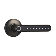 Smart Lock Fingerprint Password Electric Digital Lock  Alloy Keyless Security Door Handle For Home - Lawangin